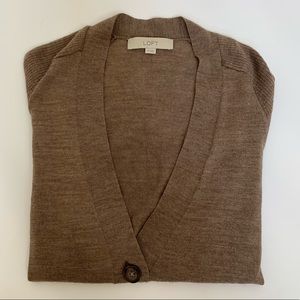 Loft Brown Cardigan